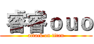  睿睿ｏｕｏ (attack on titan)