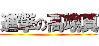 進撃の高翊真 ()