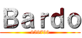 Ｂａｒｄｏ (959799)
