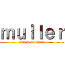 ｍｕｌｌｅｒ (attack on titan)