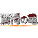 驚愕の亀 (startled turtle)