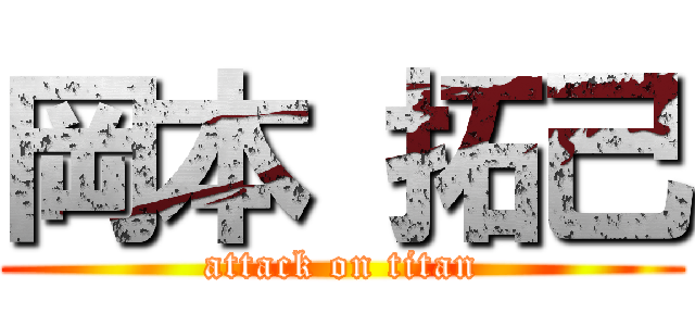 岡本 拓己 (attack on titan)