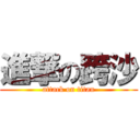 進撃の跨沙 (attack on titan)