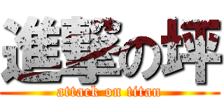 進撃の坪 (attack on titan)