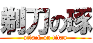 剃刀の琢 (attack on titan)