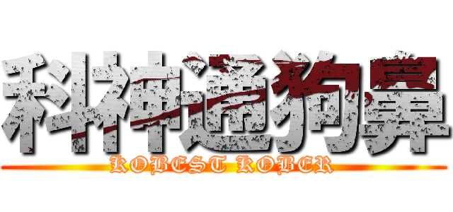 科神通狗鼻 (KOBEST KOBER)