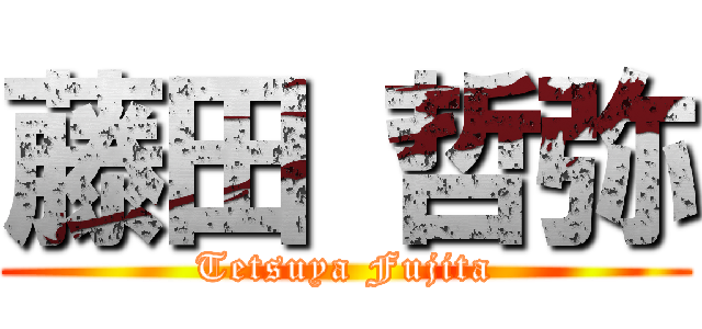 藤田 哲弥 (Tetsuya Fujita)