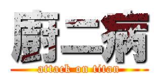 廚ニ病 (attack on titan)