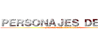 ＰＥＲＳＯＮＡＪＥＳ ＤＥ ＳＮＫ (FERNANDA CASTILLON )