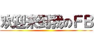 欢迎来到我のＦＢ ()