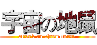 宇宙の地鼠 (attack on shrewmouse)