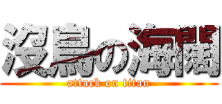 沒鳥の海闊 (attack on titan)