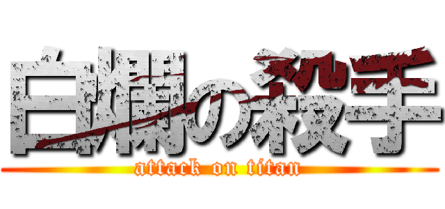 白爛の殺手 (attack on titan)