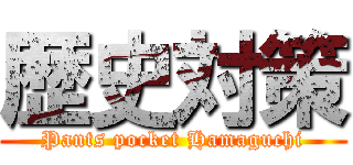 歴史対策 (Pants pocket Hamaguchi)