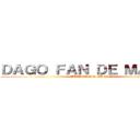 ＤＡＧＯ ＦＡＮ ＤＥ ＭＡＮＧＡ (ATTACK ON MANGA)