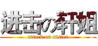 进击の轩姐 (attack on sister)