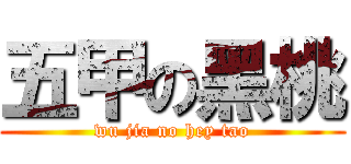 五甲の黑桃 (wu jia no hey tao)