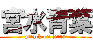 宮水青葉 (attack on titan)