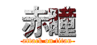 赤瞳 (attack on titan)