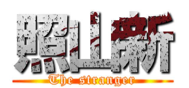 照山新 (The stranger)