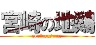 宮崎の地鶏 (ero　musume)