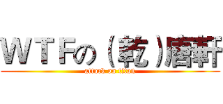 ＷＴＦの（ 乾）唐軒 (attack on titan)