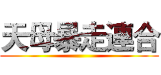 天母暴走連合 ()