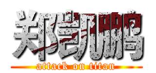 郑凯鹏 (attack on titan)