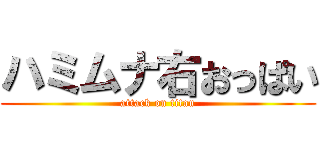 ハミムナ右おっぱい (attack on titan)