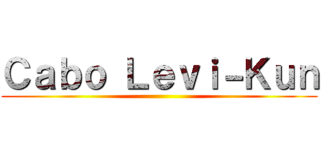 Ｃａｂｏ Ｌｅｖｉ－Ｋｕｎ ()