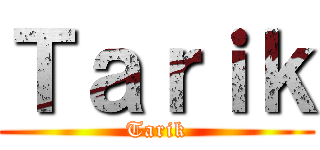 Ｔａｒｉｋ (Tarik)