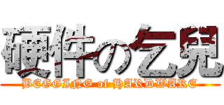 硬件の乞兒 (BEGGING of HARDWARE)