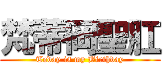 梵蒂岡聖肛 (Today is my Birthday)
