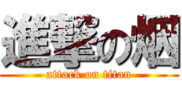 進撃の烟 (attack on titan)