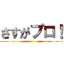 さすがプロ！ ()