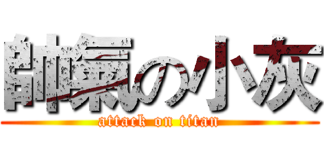 帥氣の小灰 (attack on titan)
