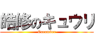 皓修のキュウリ (Cucumber)