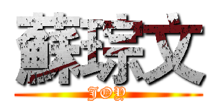 蘇琮文 (JOY)