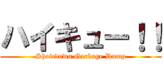 ハイキュー！！ (Showdown Garbage Dump)