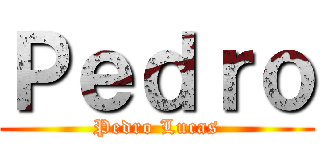 Ｐｅｄｒｏ (Pedro Lucas)