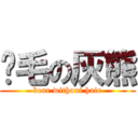 甩毛の灰熊 (bear without hair)