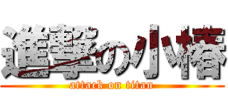 進撃の小椿 (attack on titan)