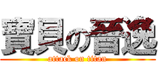 寶貝の晉逸 (attack on titan)