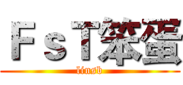 ＦｓＴ笨蛋 (linsb)