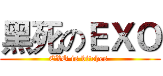 黑死のＥＸＯ (EXO is bitches )