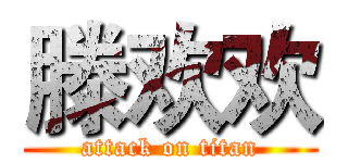 滕欢欢 (attack on titan)