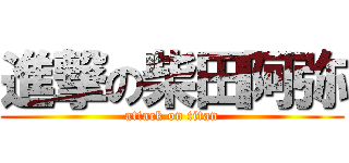 進撃の柴田阿弥 (attack on titan)