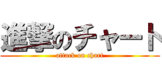 進撃のチャート (attack on chart)