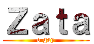 Ｚａｔａ (o gay)