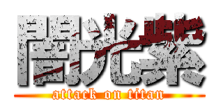 闇光紫 (attack on titan)